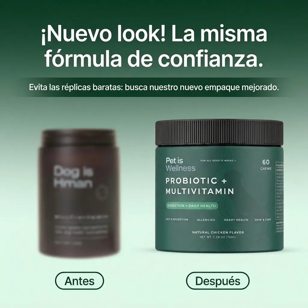 Multivitamínico PW-01™ Adiós alergias y comezón en sólo 21 días