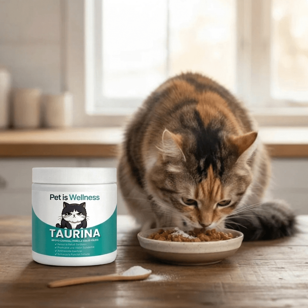 Taurina Pet is Wellness™️ Detén la deficiencia silenciosa antes de que veas los síntomas - Pet is Wellness