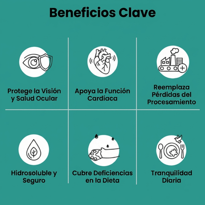 Taurina Pet is Wellness™️ Detén la deficiencia silenciosa antes de que veas los síntomas - Pet is Wellness